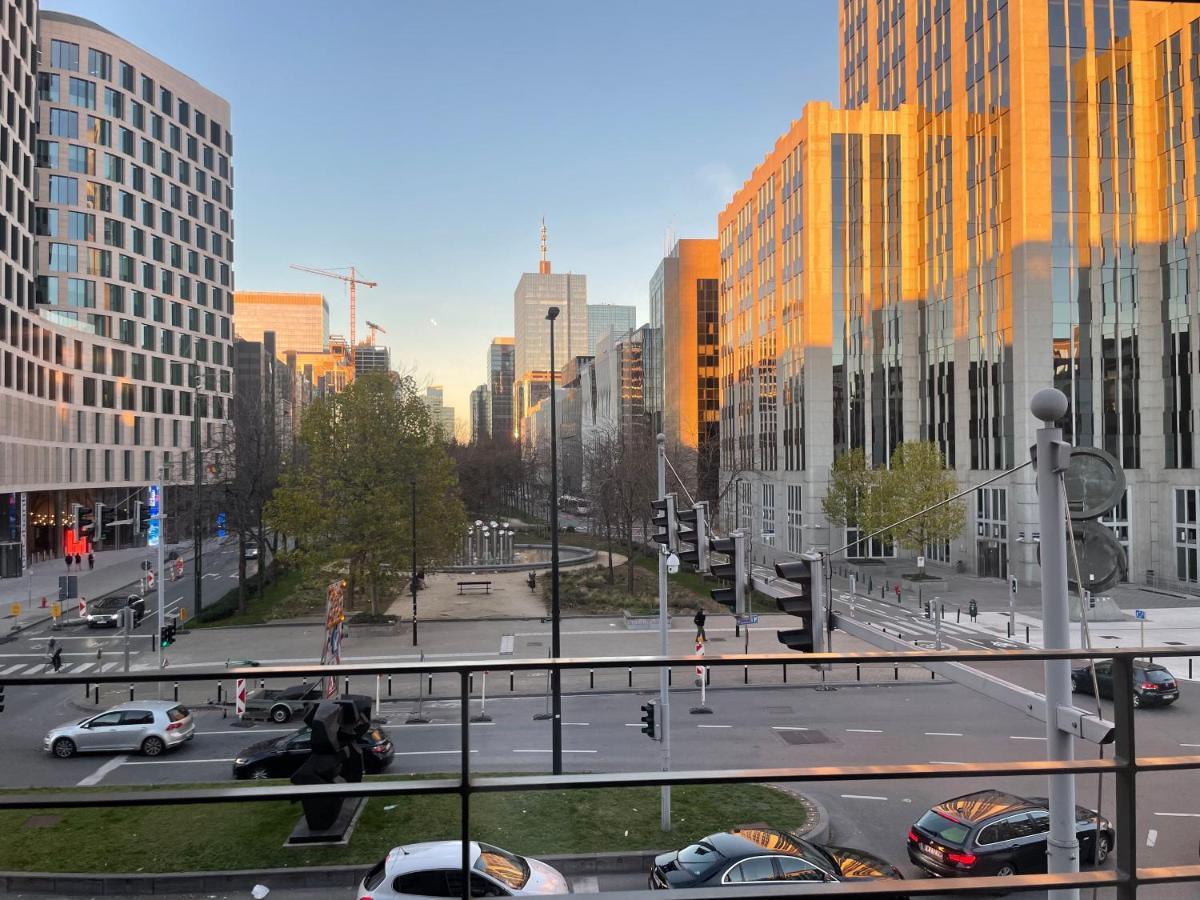 Apartment In Heart Of Brussel City With Balcony View Luaran gambar