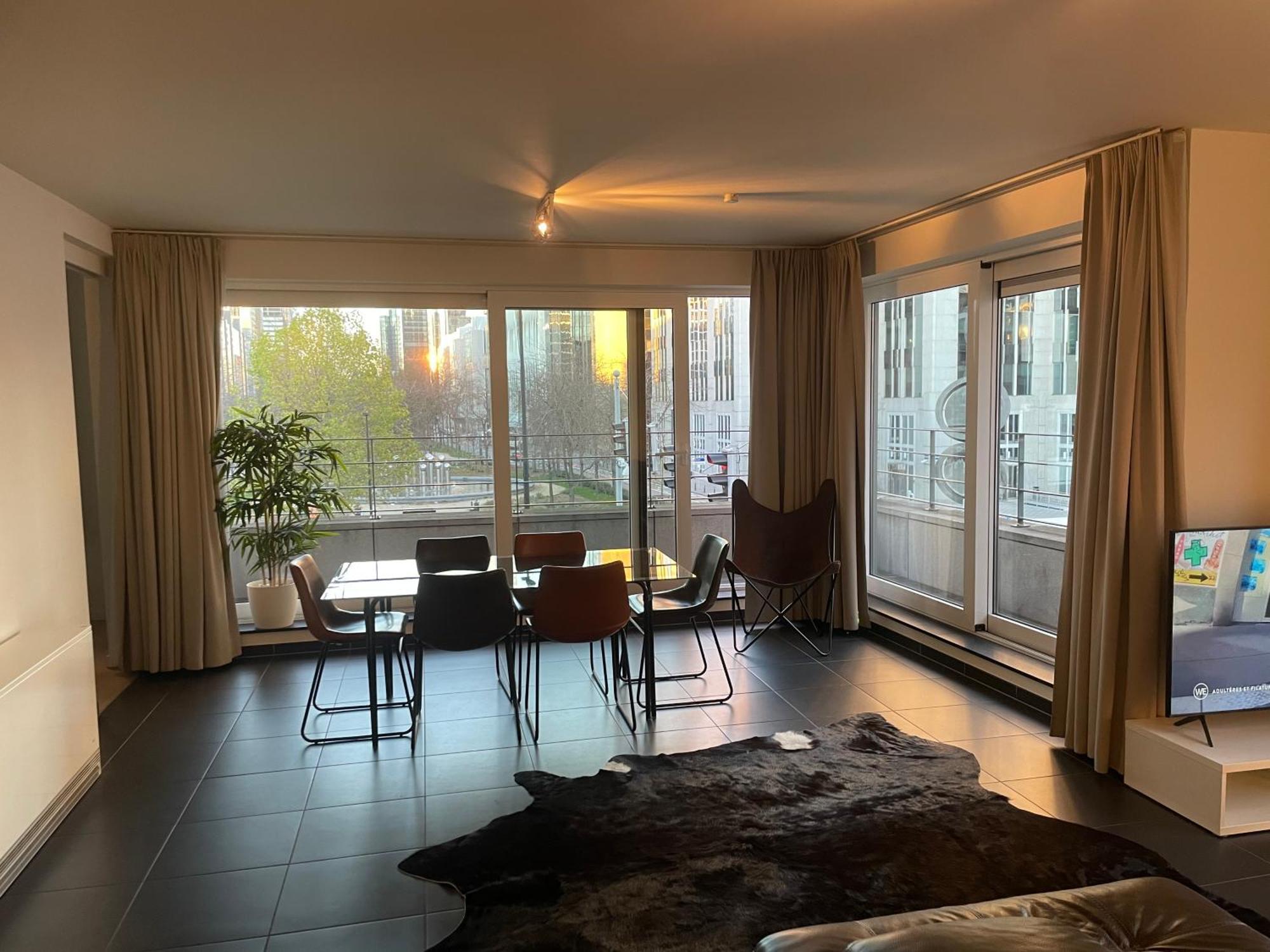 Apartment In Heart Of Brussel City With Balcony View Luaran gambar